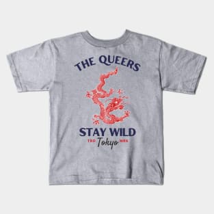 the queers red dragon Kids T-Shirt